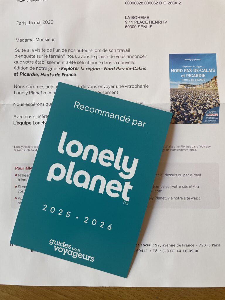 Lonely planet Nord Pas de Calais et Picardie 2025 -2026